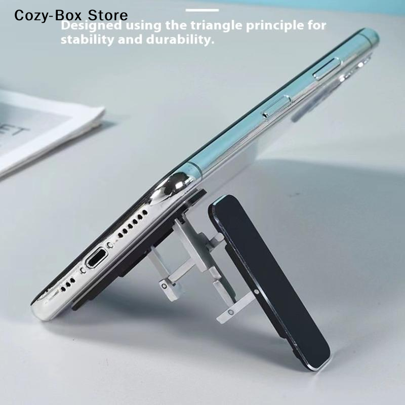Phone Stand Aluminum - Mini soporte plegable Invisible para teléfono