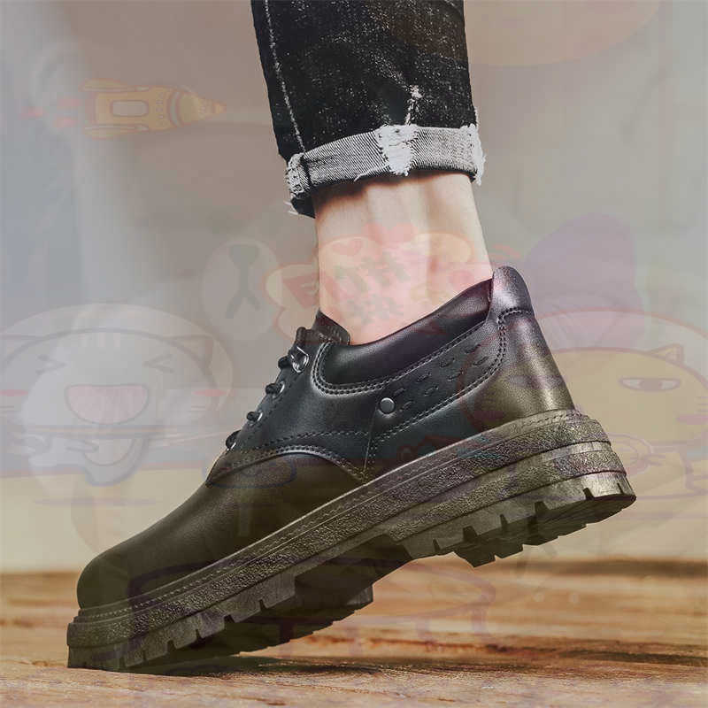 Tech Accessories For Students - Zapatillas deportivas de cuero Natural oscuro