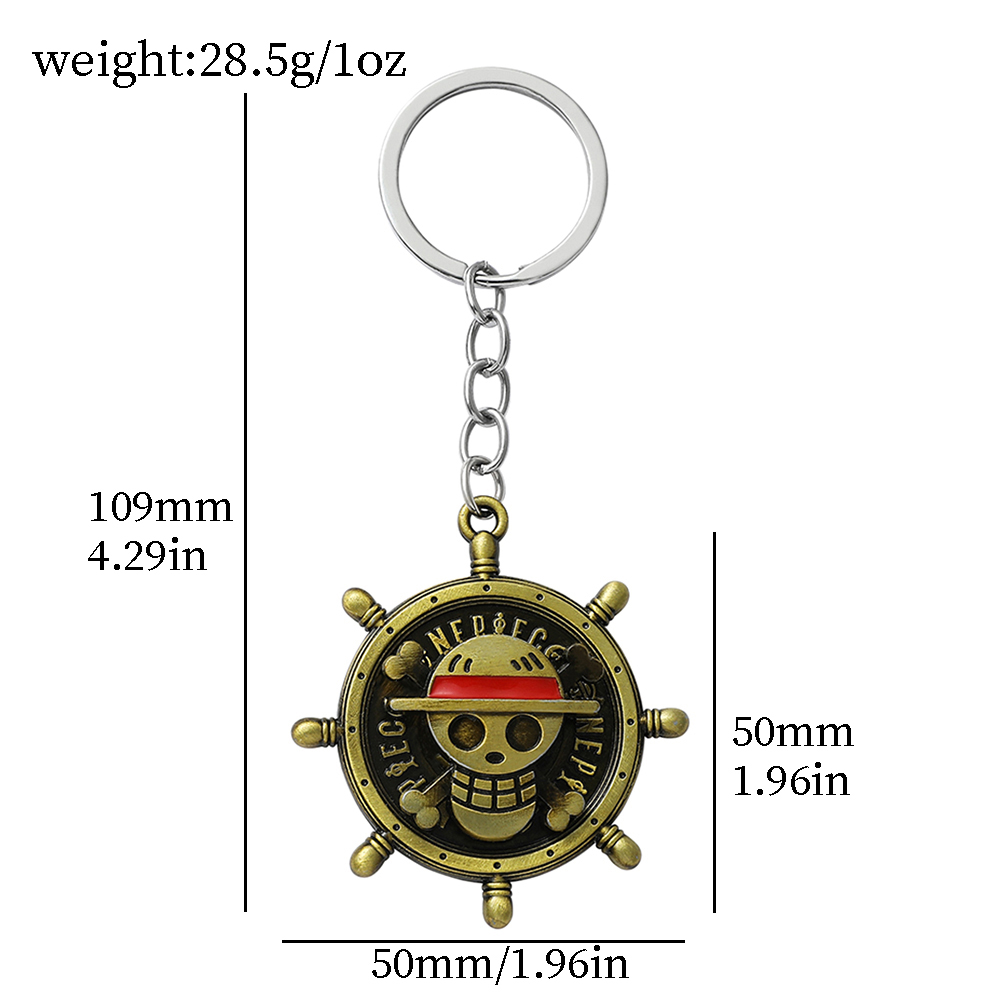 Llavero de Anime One Piece, Co - Vintage Tech Accessories reseña y precio