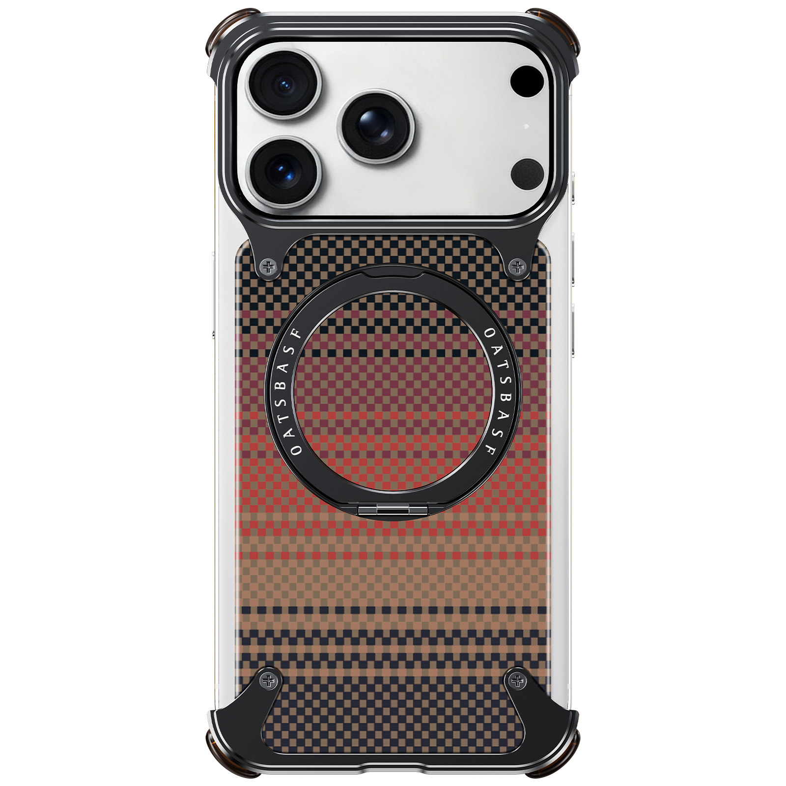 Oatsbasf Funda de teléfono con - Phone Stand Aluminum reseña y precio