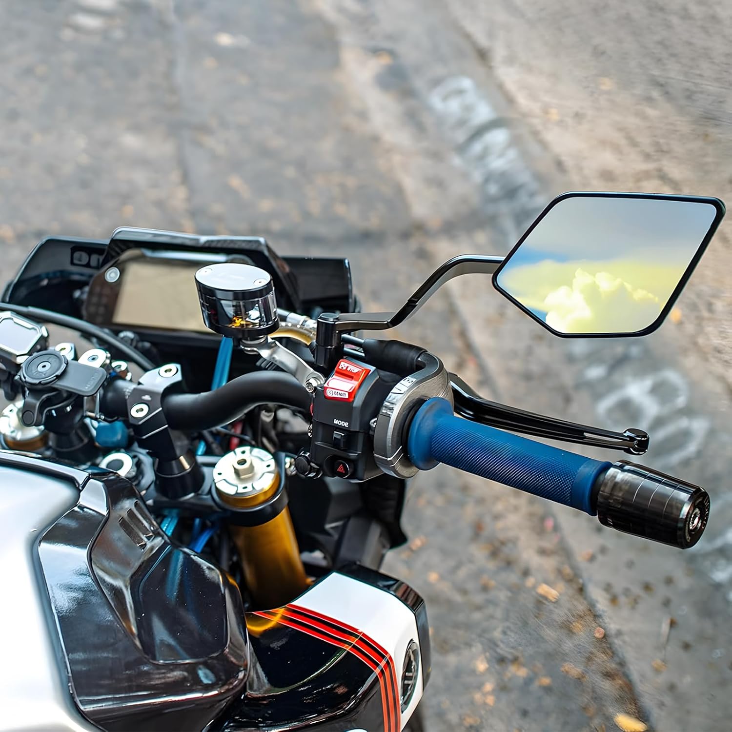 Espejos de motocicleta, Kits d - Xmax Tech Max Accessories reseña y precio