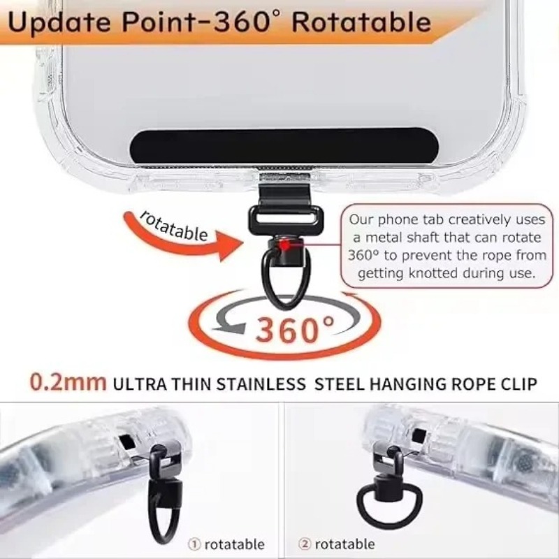 Clip Giratorio 360° para Teléf - Phone Stand Aluminum reseña y precio